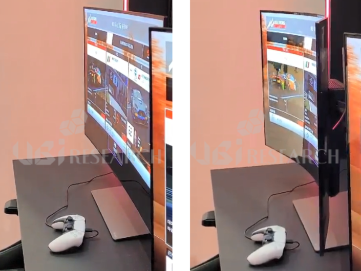 ‘OLED Flex’ ‘Bending’ exhibited by LG Electronics BEFORE (left)  AFTER (right).png